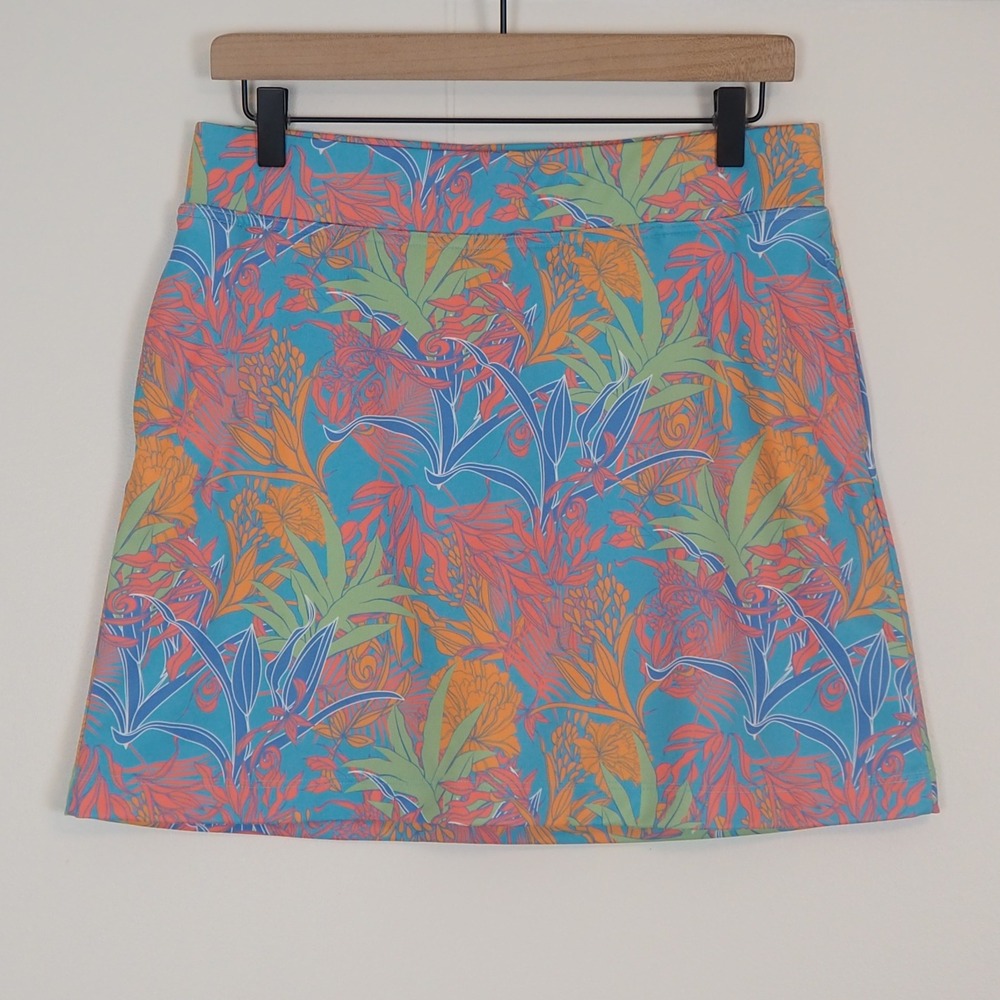 Bermuda Sands XP Performance Floral Golf Skort Women's Small Tennis Pickleball